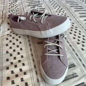 Sperry Women's Lavender Casual Athletic Sneakers